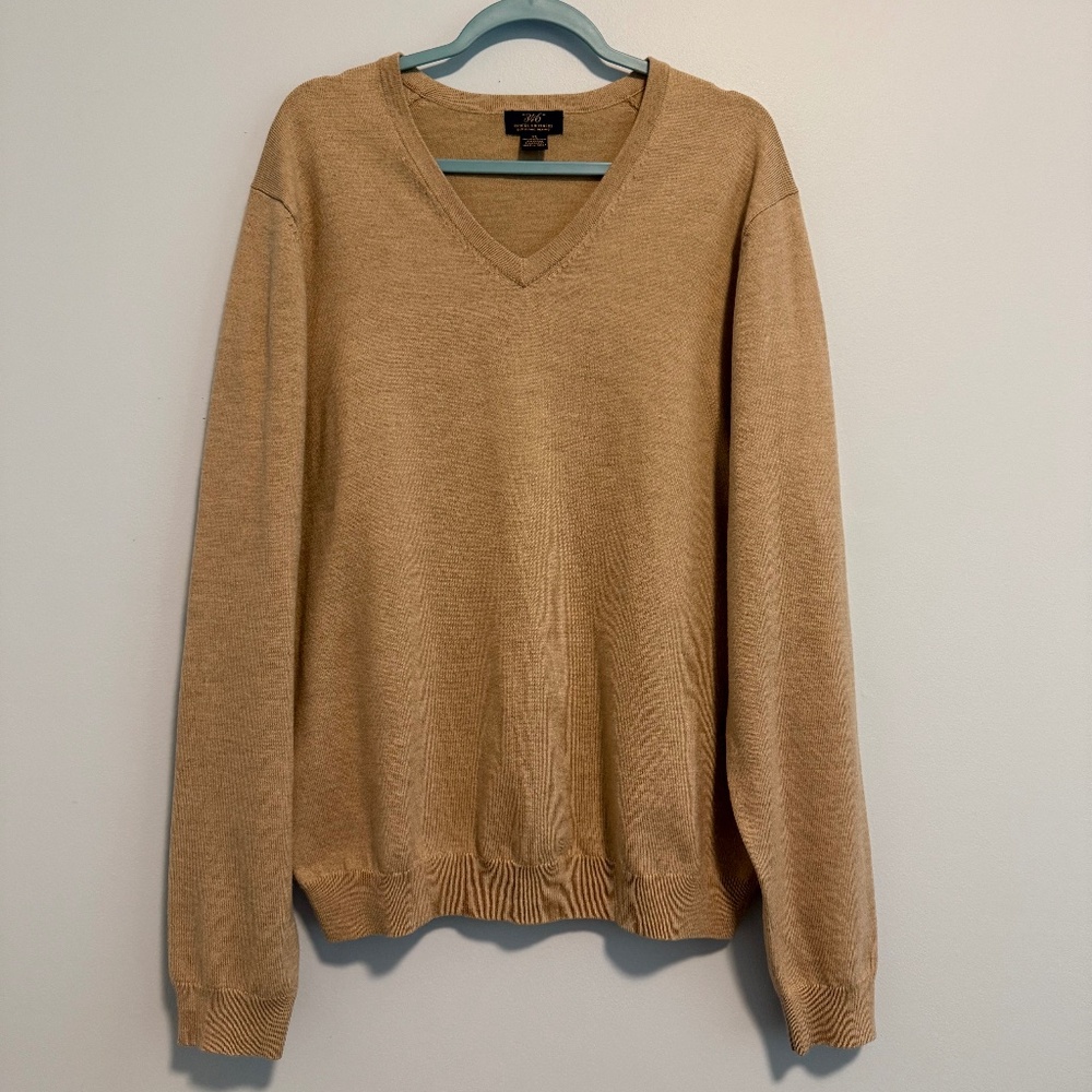 Brooks Brothers Men’s Extra Fine Merino Wool‎ Sweater Pullover Size XL